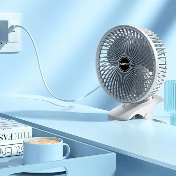 CoolMate | USB Foldable Desktop Fan | (Random Color)