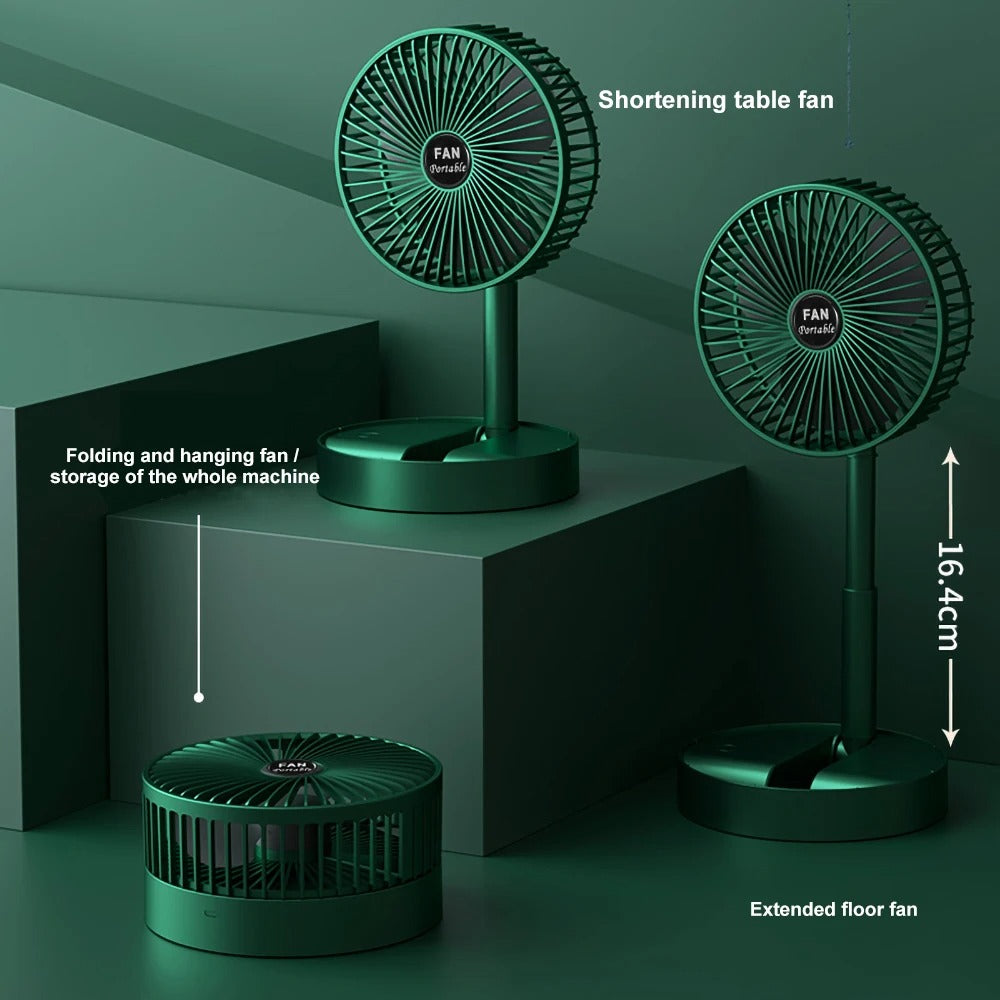 CoolMate | USB Foldable Desktop Fan | Dune Delights (Random Color)