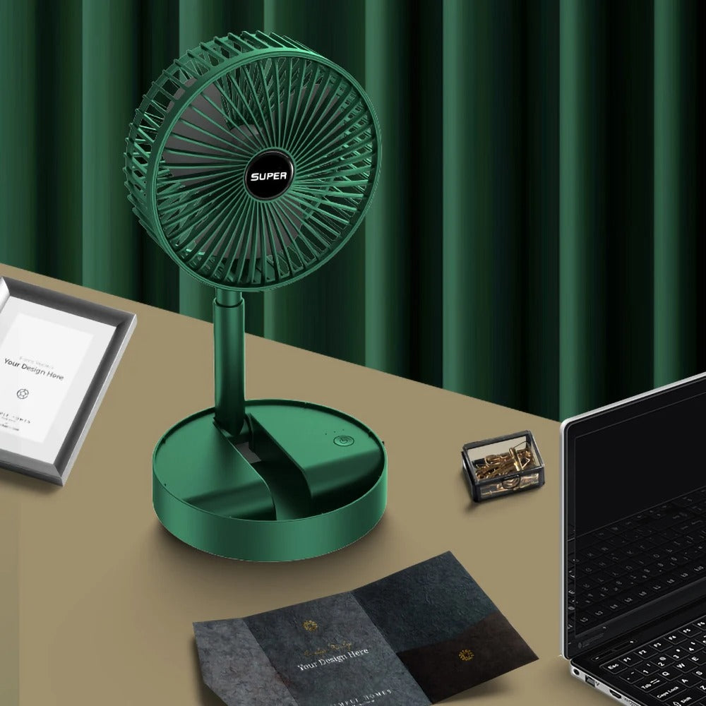 CoolMate | USB Foldable Desktop Fan | Dune Delights (Random Color)
