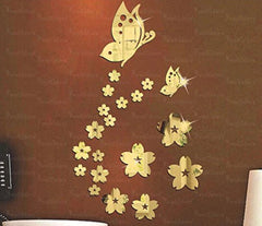 21 Butterfly Flower Acrylic Mirror