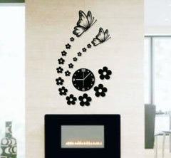 3D Butterfly Clock