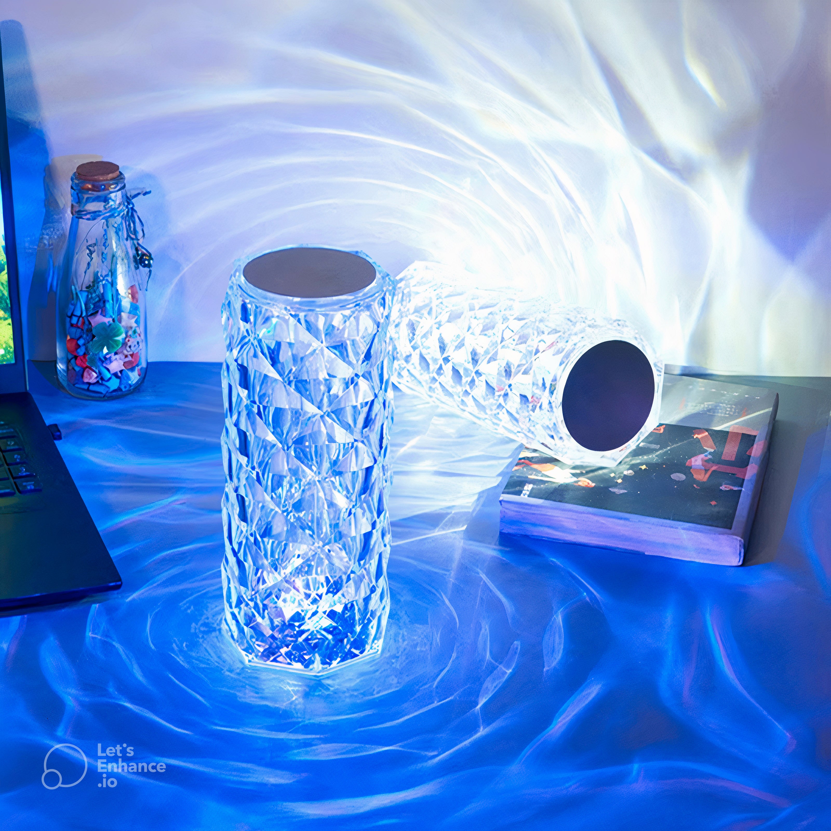 LED Crystal Table Lamp